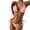 Pink, variant on Women's Two Piece Triangle Bikini Sets Cheeky High Cut String Bathing Suit Halter Top with Side Tie Bikini Bottom(Pink,M)