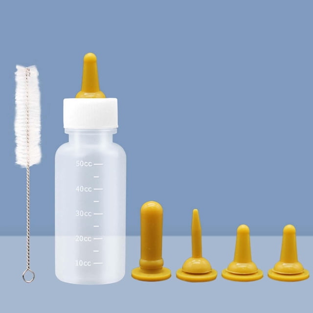 Biberón para mascotas Colco 50ml amarillo