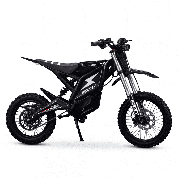 NEXVEY FLASH Electric Dirt Bike Dirtbike Motorbike Ebike – 4000W Peak Power Motor, 48V 22.5Ah Long Range Battery, Up to 35MPH Off Road Motocross Ebike with Dual Suspension for Teens & Adults 13 