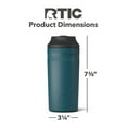 thumbnail image 4 of RTIC Stainless Steel Insulated Can Chiller with Lid, Fits 12 oz, 16oz, Marine, 4 of 5
