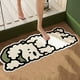 thumbnail image 1 of Aparatos de cocina, accesorios de cocina, alfombra de baño suave con forma de oveja, antideslizante, para dormitorio y sala de estar, cómoda y ecológica, fácil de limpiar y mantener., 1 of 6