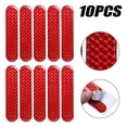 thumbnail image 4 of 10X Red Reflective Safety Strip Tape Car Door Bumper Reflector Stickers, 4 of 9
