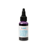 Saferly Gentian Violet Liquid Topical Solution for Tattoo, Body Piercing Supplies, 1 oz