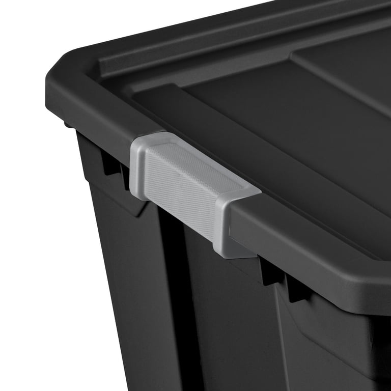 50 Gallon Stackable Storage Bins with Latches (3-Pack) photo 7