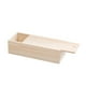 thumbnail image 5 of Caja de madera sin terminar, caja de madera lisa, caja de almacenamiento de madera, cajas de regalo de madera, caja de recuerdos con tapa deslizante, 5 of 9