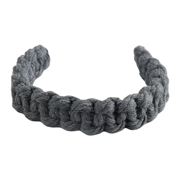 Dvruxg Cotton Rope Curtain Tiebacks Farmhouse Rustic Style Decorative Drape Tie Backs Handmade Braided Curtain Holdbacks for Home & Office Sheer/Light Weight Drapery