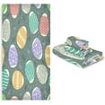 thumbnail image 6 of Dreamtimes Dreamtimes Bathroom Easter Decorative Towel Set with Vintage Easter Egg Print, 3-Piece Set with 30x60 inch Bath Towel, 16x28 inch Hand Towel & 13x13 inch Washcloth, 6 of 6