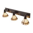 thumbnail image 7 of Meyda Tiffany 204517 Belvidere 3 Light 38" Wide Vanity Light - Brown, 7 of 7