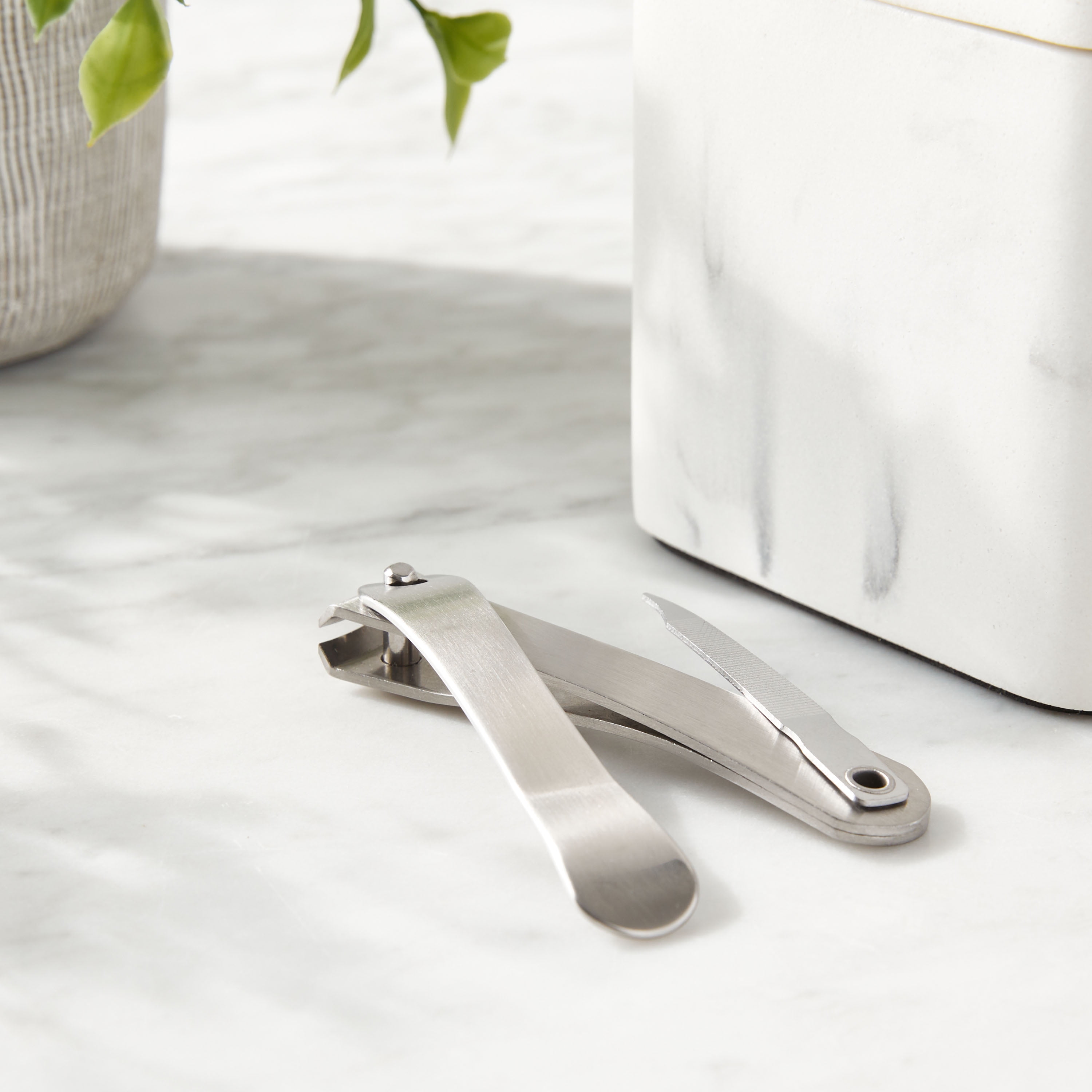 Equate Metal Curved-Edge Toenail Clippers, 1 Count