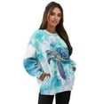 thumbnail image 3 of Yuyamidu Sea Turtle Women's Fashion Hoodie Sweatshirts Oversized Womens Novelty Sweatshirts with Pockets Loose Crewneck Pullover Casual Tops Long Sleeve Shirts Party Festival Holiday Clothes, 3 of 7