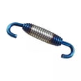 thumbnail image 1 of koolsoo 4xMotorcycle Exhaust Pipe Spring Accessory 304 Stainless Steel 58mm Blue Argent, 1 of 9