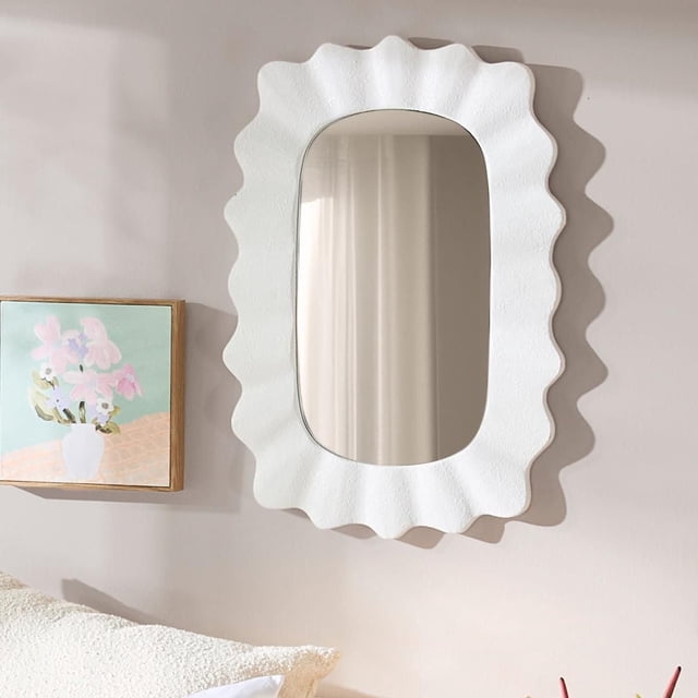Miroir Ondulé Texturé