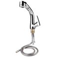 thumbnail image 1 of G1/2" Brass Pull Out Kitchen Faucet Tap Cold Water Kitchen Bathroom Faucet (Silver), 1 of 8