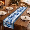 thumbnail image 6 of Eolstice Christmas Table Runner, Long Strip Tabletop Centerpiece, Holiday Dinner Decor, Festive Red Dining Table Linen, Winter Home Party Supplies, 6 of 7