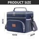 thumbnail image 2 of Bolsa de picnic grande para exteriores, bolsa de hielo de tela Oxford impermeable, bolsa de aislamiento engrosada, 2 of 5