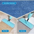 thumbnail image 5 of Eyliden Upgraded Spray Mops for Hardwood Floor Cleaning, 2 Reusable Refills, 22oz Refillable Bottle, Blue, 5 of 10