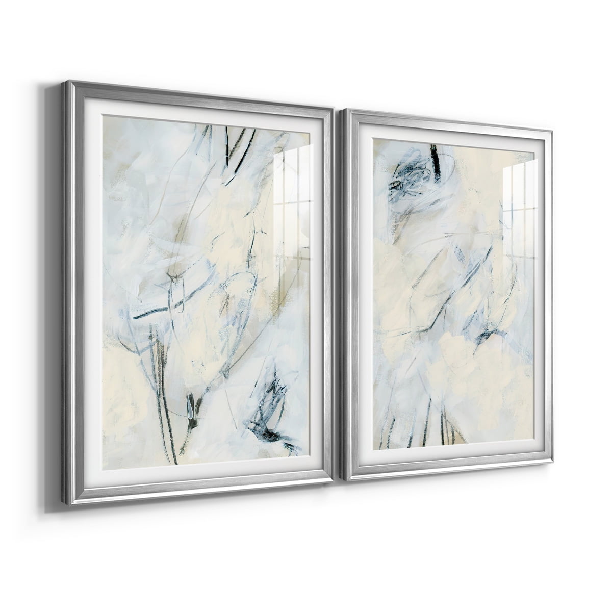 Wexford Home Liminal Space I Premium Framed Print, 22.5" x 30.5" - Ready to Hang, Silver (Set of 2)