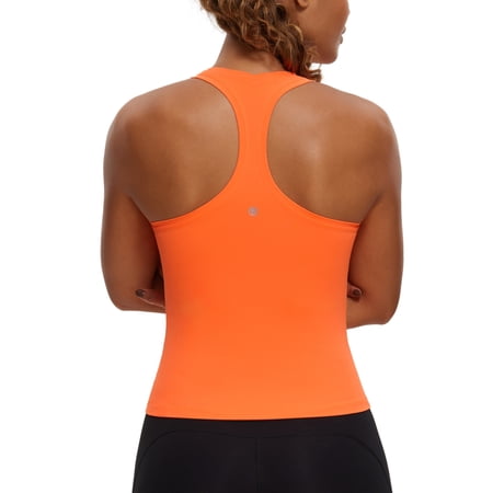 CRZ YOGA Butterluxe Racerback Workout Tank Tops for Women Sleeveless Gym Tops