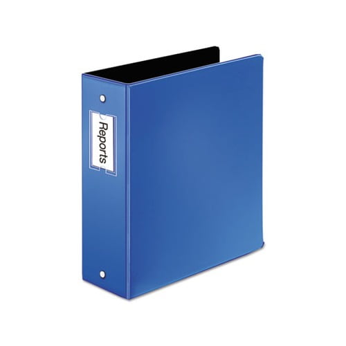 Premier Easy Open Locking Round Ring Binder 3 Rings, 3" Capacity, 11 x 8.5, Medium Blue