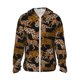 thumbnail image 1 of Balery Leopard Print Sudadera ligera de manga larga con capucha y protección solar UPF 50+ para hombre y mujer, ideal para pesca y running-Small, 1 of 7
