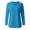 Blue, variant on Vedolay Long Sleeve Tops for Women O-Neck T-Shirt Printing Loose Blouse Tops Green,M