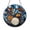 Acrylic 3.5 Inch, variant on Musical Drum Kit Window Hanging Suncatcher, Faux Stained Glass Style Studio Decor