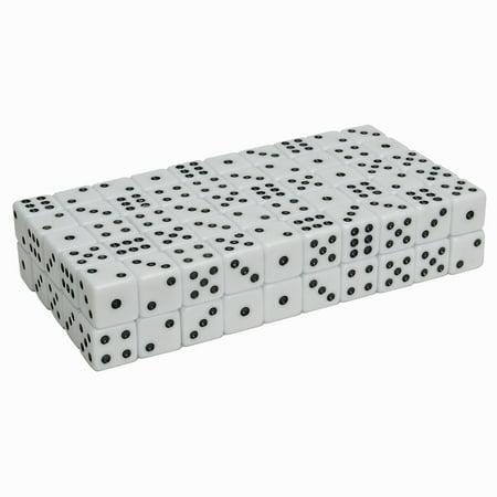 WE Games White Square Cornered Opaque Plastic Dice - Set of 100 price history on PriceWatchPro