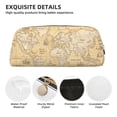 thumbnail image 5 of Goofa World Map Pattern Leather Pencil Case, Pencil Pouch, Pencil Bag, Pen Case, Pen Pouch, Pen Bag, Pencil Pouches, Pencil Bags,College Pencil Case, 5 of 7