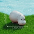 thumbnail image 2 of Sculptures & Statues Cute Hippo Figurine Garden Sculpture Decorative Desktop Statue for Home and Outdoor Use Art Piece, 2 of 7