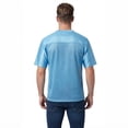 thumbnail image 2 of Zfeel Pure Dry Fit Football Jersey, Men's Open Hem Columbia Blue Sportswear, 5XL, 2 of 4