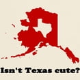 thumbnail image 3 of CafePress - Isn't Texas Cute Compared To Alaska Shirt T Shirt - Men's Classic Graphic T-Shirt, 3 of 4