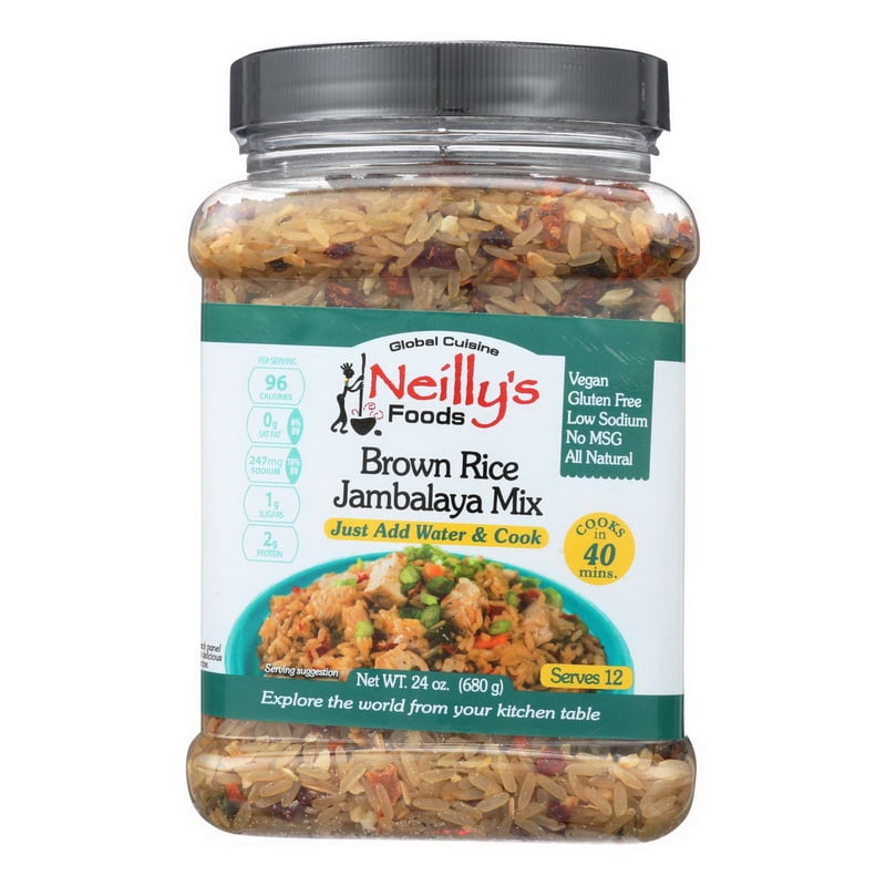 (Price/Case)Neilly's Foods Brown Rice Jambalaya Mix Case of 6 24 OZ