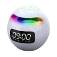 thumbnail image 6 of AZXY Bluetooth Speaker,Portable Speaker Waterproof,Shower Speaker Bluetooth Waterproof,Smart Wireless Outdoor Speakers with Subwoofer Lights Radio Led Display Alarm Clock for Home Outside, 6 of 6