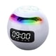 thumbnail image 1 of Pisexur Electrónica para Hombres Altavoz Bluetooth Inalámbrico Subwoofer Colorido con Pantalla LED Radio FM Reloj Despertador Tarjeta Bluetooth Hi-Fi Reproducción de Música MP3 Electrónica para Niños, 1 of 5