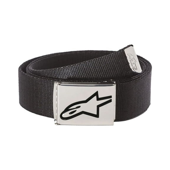 Alpinestars Ageless Web Belt Black/Chrome