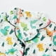 thumbnail image 5 of Odeerbi 1-8 Años Niños Niñas Pijama de Satén Con Solapa Dentada Camisa de Manga Larga Conjunto de Pantalones Suave Estampado de Rayas Pijama de Dos Piezas, 5 of 9