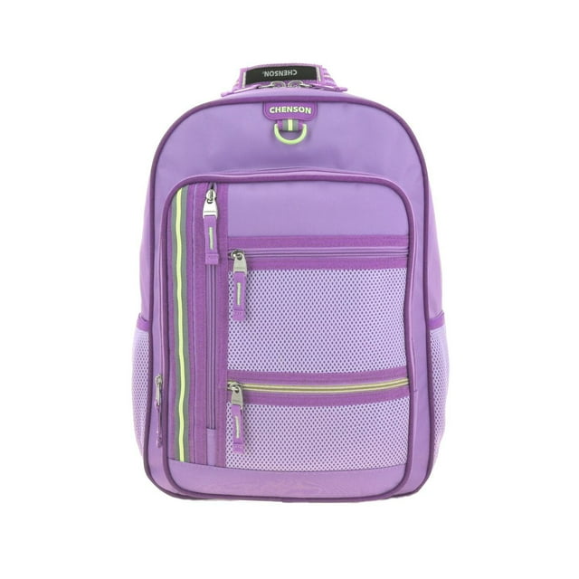 Mochila grande Chenson para mujer CHEY Morado con Porta Tablet de hasta 10.