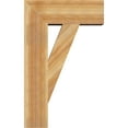 thumbnail image 3 of Ekena Millwork 6"W x 20"D x 32"H Traditional Block Rough Sawn Bracket, Western Red Cedar, 3 of 25