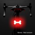 thumbnail image 1 of Creative Bicycle Taillight - 6 Shapes To Choose From, Red Light, 1 of 8