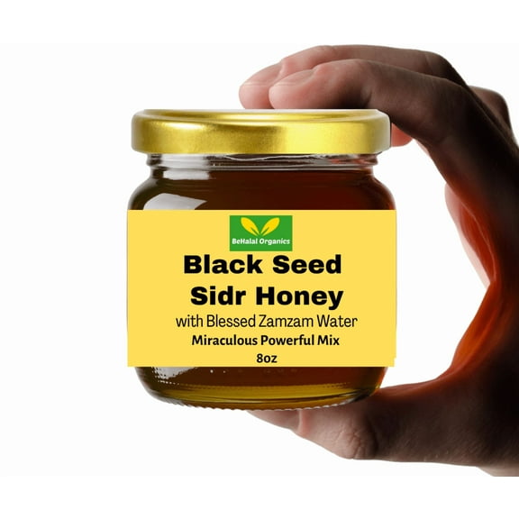 Sidr Honey With Black Seed & Zam Zam 8oz