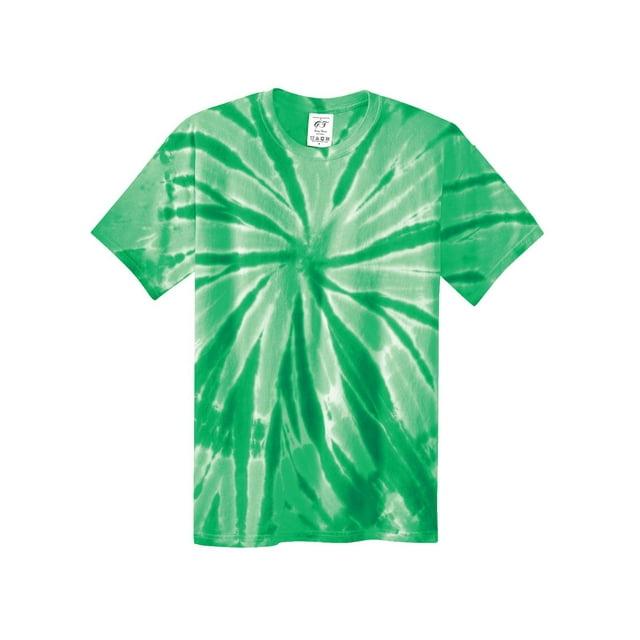 Gravity Threads Mens Tie-Dye Short-Sleeve T-Shirt - Kelly Green - X-Large