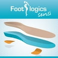 thumbnail image 5 of Footlogics Full-Length Soft Orthotic Shoe Insoles with Gentle Arch Support for Arthritis, and Sensitive Feet - Sensi, Pair, M, 5 of 8