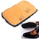 thumbnail image 5 of uds guantes de limpieza herramienta de desempolvado de lana para pulidor de zapatos de cuero guante de limpieza 2 uds, 5 of 8