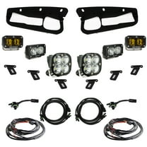 Baja Designs 21-22 Ford Bronco S2 SAE Pro Fog Pocket Light Kit with Amber Lens - Part #448179