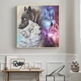 thumbnail image 3 of Cuadros Decorativos 5D DIY Diamante Pintura Full Square Drill Lobos Rhinestone Art Craft Home Decor JShteea Nuevos Originales, 3 of 8