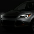 thumbnail image 4 of DNA Motoring For 13-16 Ford Escape LED DRL Black Amber Corner Projector Headlight Lamps pair, 4 of 9