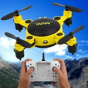4 Channels Drone Mini Foldable 4 Axles RC Quadcopter Portable Photography Video Device Durable Drone US Plug