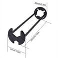 thumbnail image 4 of Birdeem Multifunctional Sink Wrench, Faucet Hose, Hexagonal Socket Bathroom Pipe Wrench Installation Tool, Disassembly and Maintenance Tool, 4 of 10