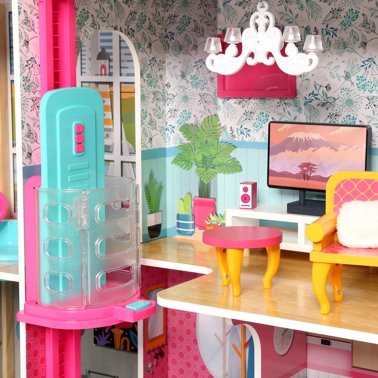 Jupiter Workshops Hollywood Hills Fashion Dolls House - Walmart.com