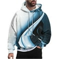 thumbnail image 1 of Birdeem Chandails en Molleton à Capuche pour Hommes Chandail-Over Mode Décontractée Chandails en Molleton à Capuche Col Rond Imprimé Chandail Manches Longues Hauts Chandail en Molleton, 1 of 6